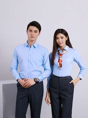 商務(wù)襯衫定制 時尚襯衫男女士